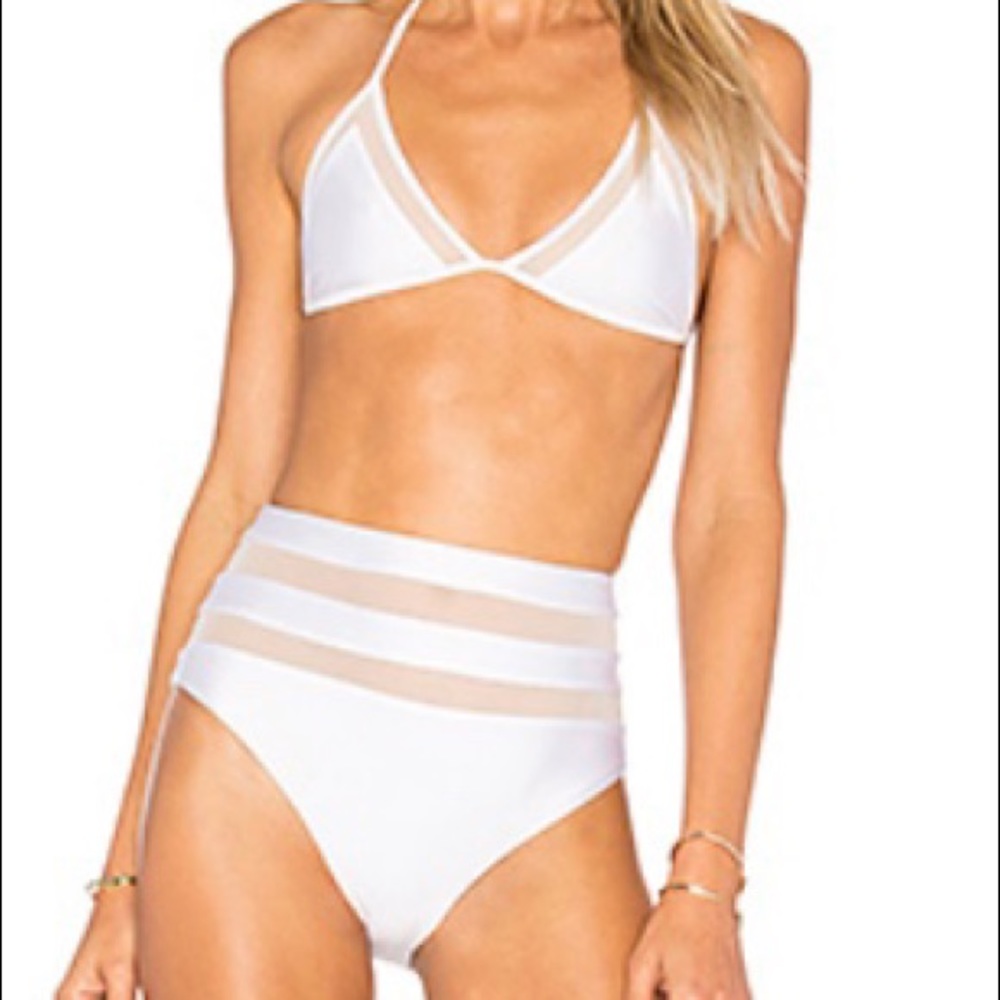 Lovers and friends white bikini